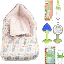 Baby Sleeping Bag, Hypoallergenic Cotton, Portable & Multi-Functional, Adjustable Zipper for All Seasons, Ideal for Co-Sleeping and Travel, Gifts Cozy for Newborns (Boho Elephant)-picture-10