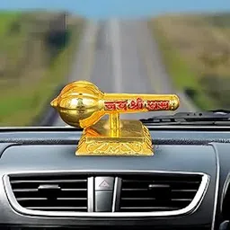 Salvus APP SOLUTIONS Lord Hanuman Gada Showpiece - Decorative Scepter for Home Decor and Car Dashboard (Golden_2.5x1.5 inch)-picture-27