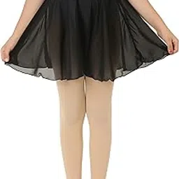 The Dance Bible Kids Girls Women Chiffon Ballet Skirt Dancewear with Elastic Pull-On Waist-picture-11