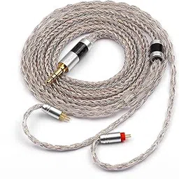 F FABOBJECTS® Zonie 16 Core Silver Plated Cable SPC Earphone Cable - 2pin 0.78 3.5mm, Jelly, Jelly-image-36