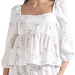 tommy hilfiger Women's Cotton Solid Regular Fit Top-picture-23