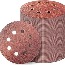Inditrust new Sanding Disc 180mm (7") with 8 Holes (120 Grit, 10) image 1