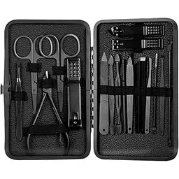 Stainless Steel Nail Clipper, Trimmer, Ear Pick, Care Kit, Manicure, Pedicure, Scissors, Tweezers, Nail Tools Set-picture-15
