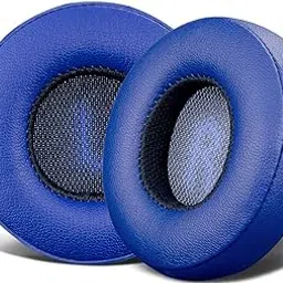 SOULWIT Professional Replacement Ear Pads for JBL E35 E45 E45BT Duet BT Bluetooth Wireless Headphones, Earpads Cushions with Softer Protein Leather, Noise Isolation Foam (Blue)-picture-26
