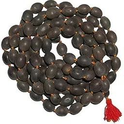R.P.S Traders 108 Big Lotus Seeds Kamal Gatta Japa Mala for Laxmi Pooja and Wearing - Grey-image-30