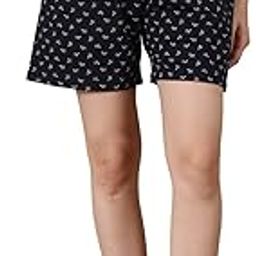 secret wish Abstract Hosiery Shorts | For Women | Leisurewear | Abstract Print | Streachable & Breathable Fabric-picture-9