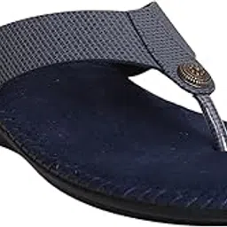 Women BlueAsh Medallion Flats-image-15