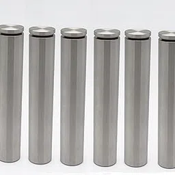 RAB Glass Sturd Stainless Steel Standoff Screws, Mounting Glass Hardware (Code:- Sturd (22mm), Finish:- Matt, Size:- 1 X 5inch) (PACK OF 6)-picture-12