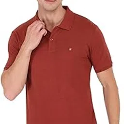 macroman m-series Smartz Basic Pique Polo T-Shirt for Men, Cotton Blend, Pack of 1-picture-12