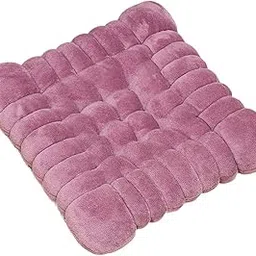 ARTISOUL Plush Floor Pillow Comfortable Decorative Plush Cushion for Sofa Office Dorm Square Pink | Home Decor | Pillows-image-66