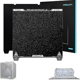 Creality Upgraded K1 Max Frosted PEI Build Plate Kit (315*310mm), Magnetic Flexible Steel Plate, 3D Printer Platform for K1 Max/CR-10 Smart/Pro/Ender-3 Max/Max Neo/10S PRO/10 V2/V3/CR-X/Pro/10S PRO V2-picture-39