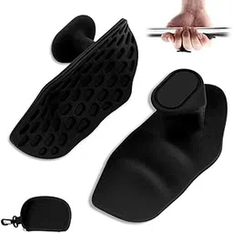 Gym Grips Set, Practical Gym Hand Grips Black Hand Grips for Weight Lifting Suitable Weightlifting Powerlifting Bodybuilding Pull-up Exercises Indoor Cycling Gymnastics Deadlifts-image-90