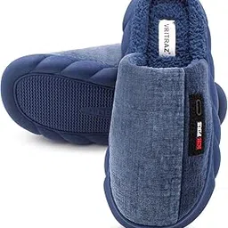 vritraz Soft & Cozy Winter Slipper, House Slipper, Flat Chappal, Warm Slippers For Boys and Mens-picture-43