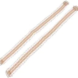 ujeavette 2xWomens Elastic Lace Bra Straps Non-slip Seamless Shoulder Strap Replacement Skin Color-picture-32