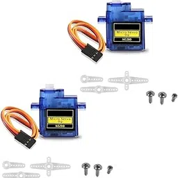 REES52 2X Pcs SG90 Micro Servo Motor Mini Servo SG90 9g Servo Kit for RC Helicopter Airplane Car Boat Robot Arm/Hand/Walking/Servo Door Lock Control with Cable-picture-12