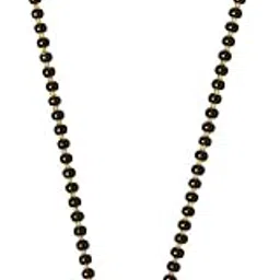 sunidhistore Designer Mangalsutra Black Beads Short Chain For Women-picture-43