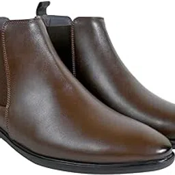 NEXT WALK Men's Slip On Fashion Chelsea Boots | High Tops, Soft Cushioned Insole, Comfortable Fit, Trendy, Stylish Boots-image-58