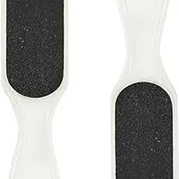 BlackBoss Double Sided Plastic Foot File Foot Scrubber Callus Remover, Used on Both Wet and Dry Feet (White)-picture-25