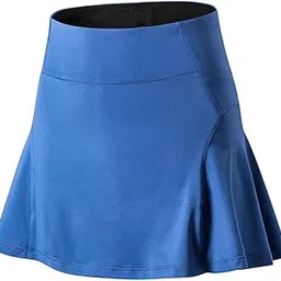 belity Women Sports Skirt High Waist Quick Dry Pocket Ruffles Lining Yoga Tennis Running Fitness Gym Skort-picture-23