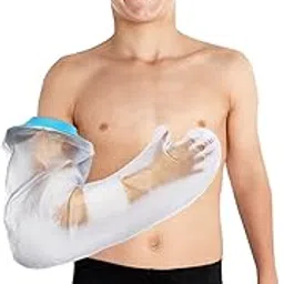 Waterproof Cast Cover for Shower Arm Kids Soft comfortable Watertight seal to Keep Wounds Dry,Child Bath Bandage Protector Cover Perfectly Broken Hand,Wrist, Finger,Elbow with No Mark on Skin Reusable-image-38