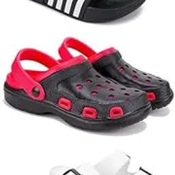 WINGSCRAFT Lightweight Classic Slider || Sandals with Clogs for Men-Combo(3)-3024-3017-3113-picture-37