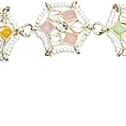 i jewels Gold Plated Traditional Floral Kundan & Pearl Sheeshphool Matha Patti Sheeshpatti For Women (T2197Mul)-picture-24