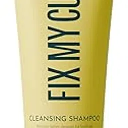 Fix My Curls Cleansing Shampoo | For Curly, Wavy, Frizzy Hair | Clarifying Shampoo with Anti-Dandruff, & Itchy Scalp Solution with Apple Cider Vinegar & Tea Tree Oil | Sulphate Free Hair Detox | 50ml image 1