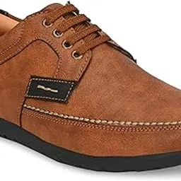 fentacia Men's Vegan Leather Lace Up Office Formal Shoes (UK 6 to UK 14)-picture-18