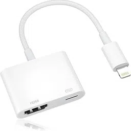 1Goal Lightning to HDMI Adapter to TV with Charging Port [MFi Certified] 1080P HD Video Sync Screen Connector Digital AV Adapter Compatible with HDTV/iPod/Projector/Monitor/Support All iOS-picture-46