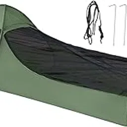 THE STYLE SUTRA Bivy Tent Compact Portable Windproof Oxford Cloth for Outdoor Camping Hiking Dark Green-image-62