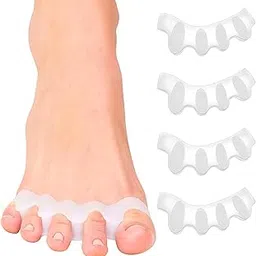 Toe Separator for Feet Toe Spacers Correct Toes Yoga Silicone Hammer Toe Corrector for Women & Men Correct Toe Straighteners for Overlapping Toes-picture-38