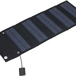 Solar Panel, Stable Foldable Solar Charger for Outdoor Hiking-image-41