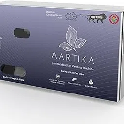 AARTIKA™ Mild Steel Sanitary Napkin Vending Machine with Capacity 25 Manual-picture-38