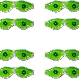 Samtrish Cooling Gel Relaxing Eye Mask for Dark Circles, Dry Eyes, Cooling Eyes, Pain Relief, Redness, Eye Patches, Sleeping Cool Pad Suitable for All Family Members (2 GREEN CHASMA) | Pack of 4-picture-22