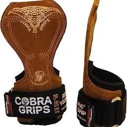 Cobra Grips PRO Limited Edition Weight Lifting Gloves, Heavy Duty Straps, Alternative to Power Lifting Hooks, Power Lifting, For Deadlifts With Built in Adjustable Neoprene Padded Wrist Wrap Support.-image-83