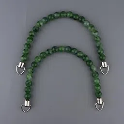 Enakshi® 2 Pieces Poly Beads Bag Handles DIY Replacement Imitated Bowlder Handle|Crafts | Sewing | Foundations & Undergarments | Purse Handles, Frames & Feet-picture-11