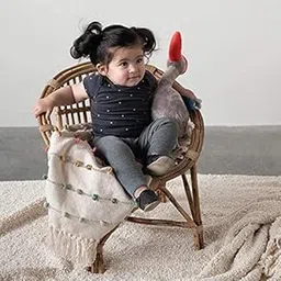 BHATIACANE Bamboo Cane Chair for Kids, Baby Chair,Children with Back Rest-picture-15