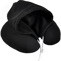 ZEXSAZONE for Neck Memory Foam, Hooded Travel Neck Pillow for Adults, Comfortable Neck Pillow for Travel with Hoodie, Flight Pillow, Airplane Pillow, Travel Cushion for Plane Car, Train-picture-36