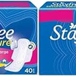 STAYFREE best Secure Extra Large 40+40 Sanitary Pads Sanitary Pad (Pack of 80)-picture-63