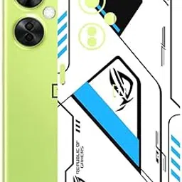 AtOdds - Compatible for OnePlus Nord CE 3 Lite Mobile Back Skin Film Wrap (Coverage - Back+Camera+Sides) (Rog Blue)-picture-15