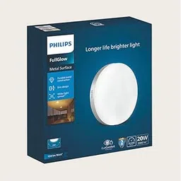 PHILIPS 20W Round LED Surface Light - Full Glow Panel, Metal Body, Ceiling Light for Home, Office, Hall, Energy Efficient - Pack of 1 (Cool Day Light - 6500k)-image-17