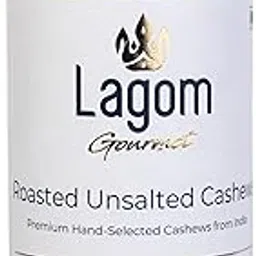 Lagom Gourmet Roasted Unsalted Cashew Nuts 500g | No Salt | Dry Roasted | No Oil Used | Roasted To Perfection | No Preservatives | No Artificial Flavors | Gluten Free | Vegan | Plant Based | Non GMO | Nuts Dry Fruits-image-34