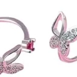 trending jewellers Sparkling Butterfly Charm 92.5 Sterling Silver Toe Rings for Women | Hallmarked Adjustable Toe Ring | Elegant Daily Jewellery-picture-42