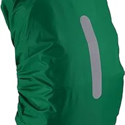 LUMLLSAJI Waterproof Backpack Rain Cover - Non Slip Bag Cap with Vertical Reflector Strap Keep Drying Water Proof for Climbing - 65-75L - Dark Green - XL Size-picture-12