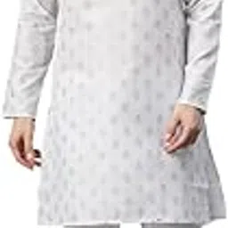 luxrio Kurta for Men Cotton Blend Printed Regular Fit-picture-26