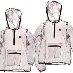 CALANDIS™ 2Pcs Anti-Mosquito Mesh Clothing Bee Bug Quick-Dry Repellent Suit - Gray XL | Other, Hiking Clothing | Clothing | & Hiking | Outdoor Sports-image-4