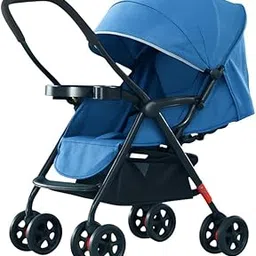 Mothercare Unisex Easy-Fold Baby Stroller, Blue, 0-3Y-image-65