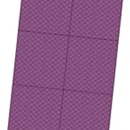 JAZZY PEARLS® Folding Exercise Mat Portable Foldable Yoga Mat for Training Outdoor Balance Dark Purple-Sporting Goods-Fitness, Running & Yoga-Fitness Equipment & Gear-Exercise Mats-picture-24