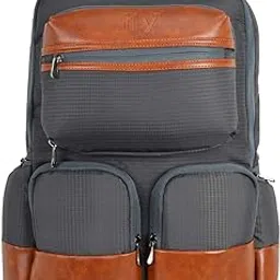 fly fashion.in - fashion begins here Fly Fashion Multiple Pocket Professional Polyester Ultimate Laptop Casual Backpack with USB for Business up to 16 Inch Men Women With Side USB Port-picture-48