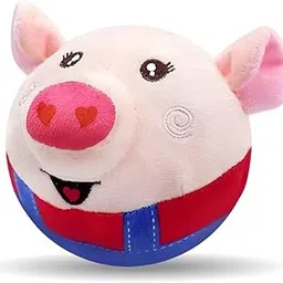 Shop Heaven Dancing Piggy Ball – Singing & Wiggling Plush Toy for Babies | Soft Machine-Washable Interactive Electronic Piglet with Music & Motion | Gift for 6M+ Toddlers-picture-14